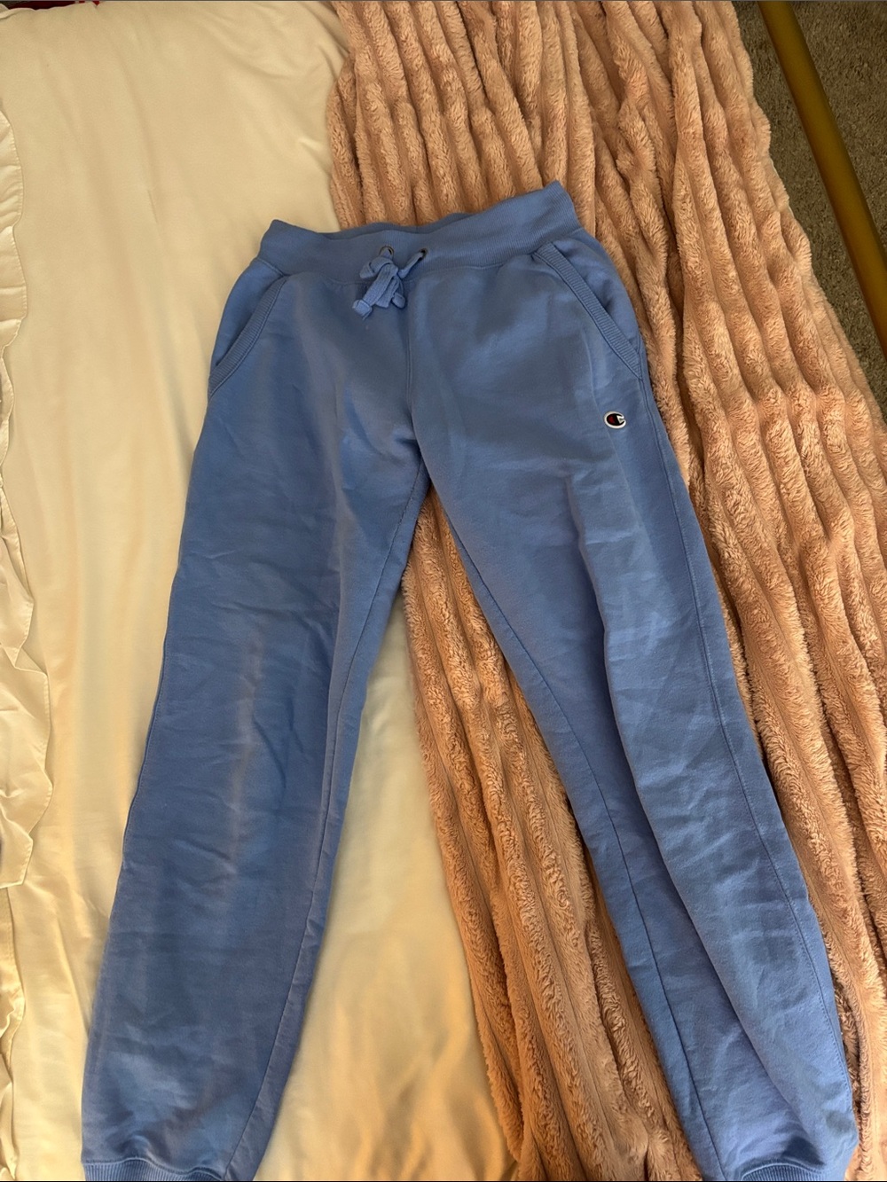 Champion Light Blue Kids Jogger Sweatpants